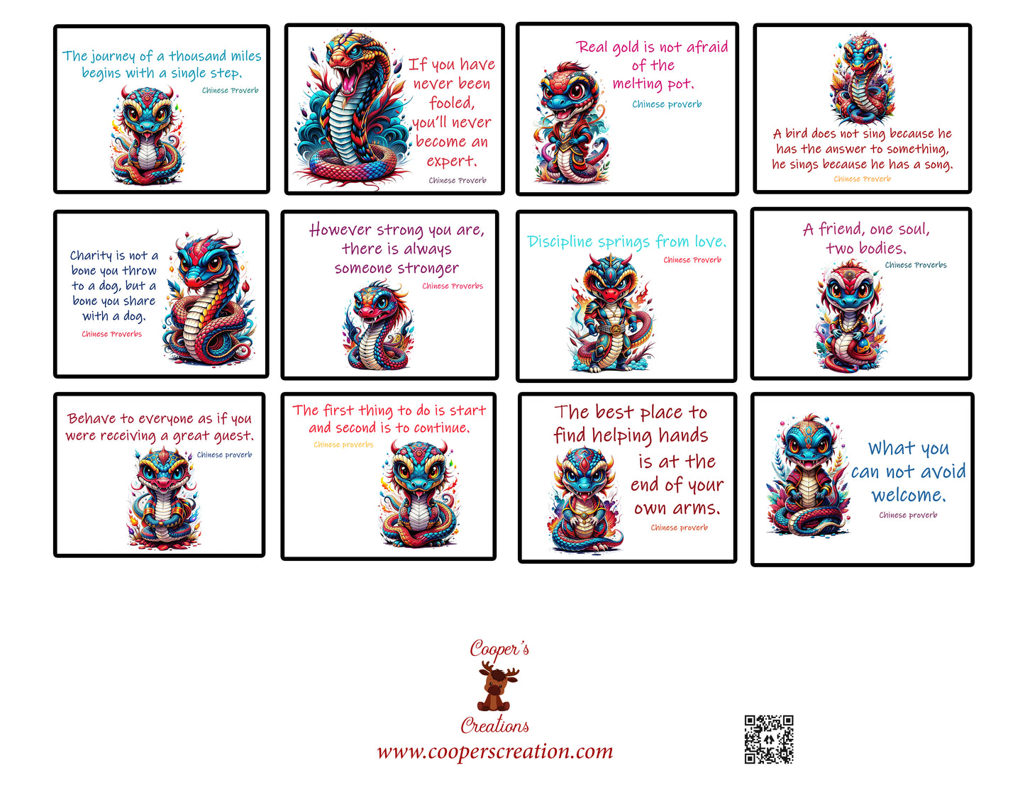 Chinese Snake Calendar