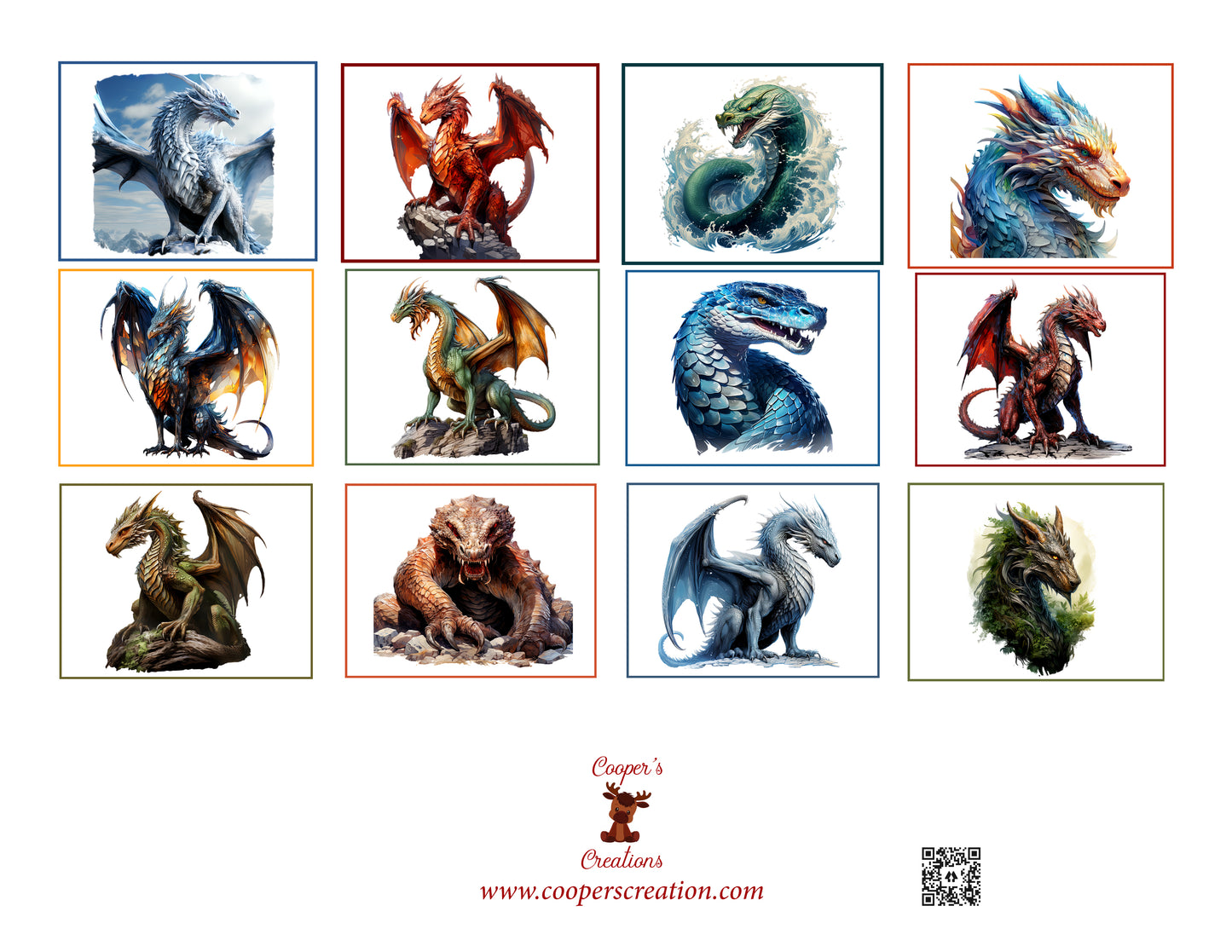 Realistic Dragon Calendar