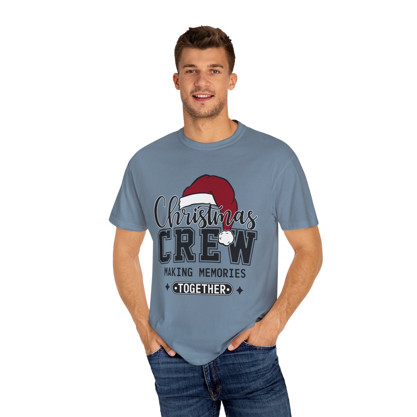 Christmas Crew Unisex Garment-Dyed T-shirt