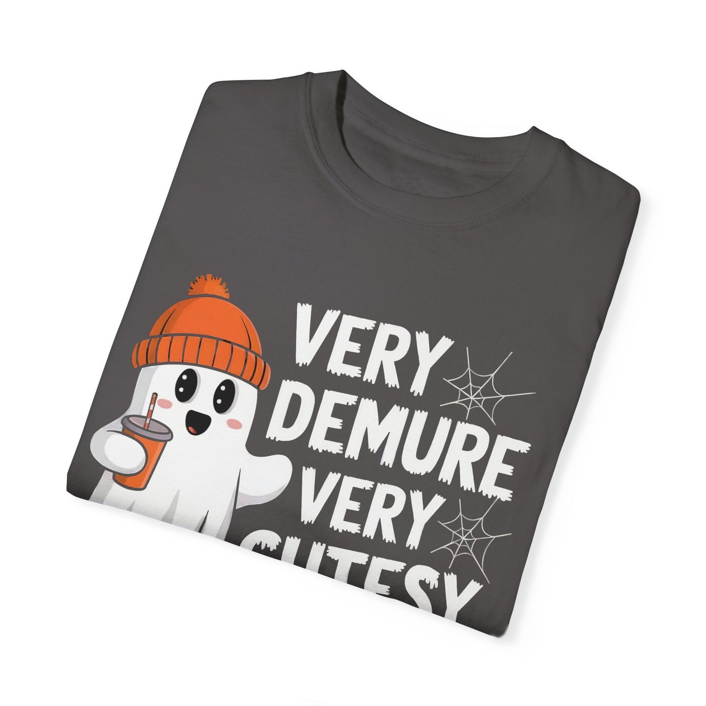 Very Demure Very Cutesy Very Spooky Unisex Garment-Dyed T-shirt