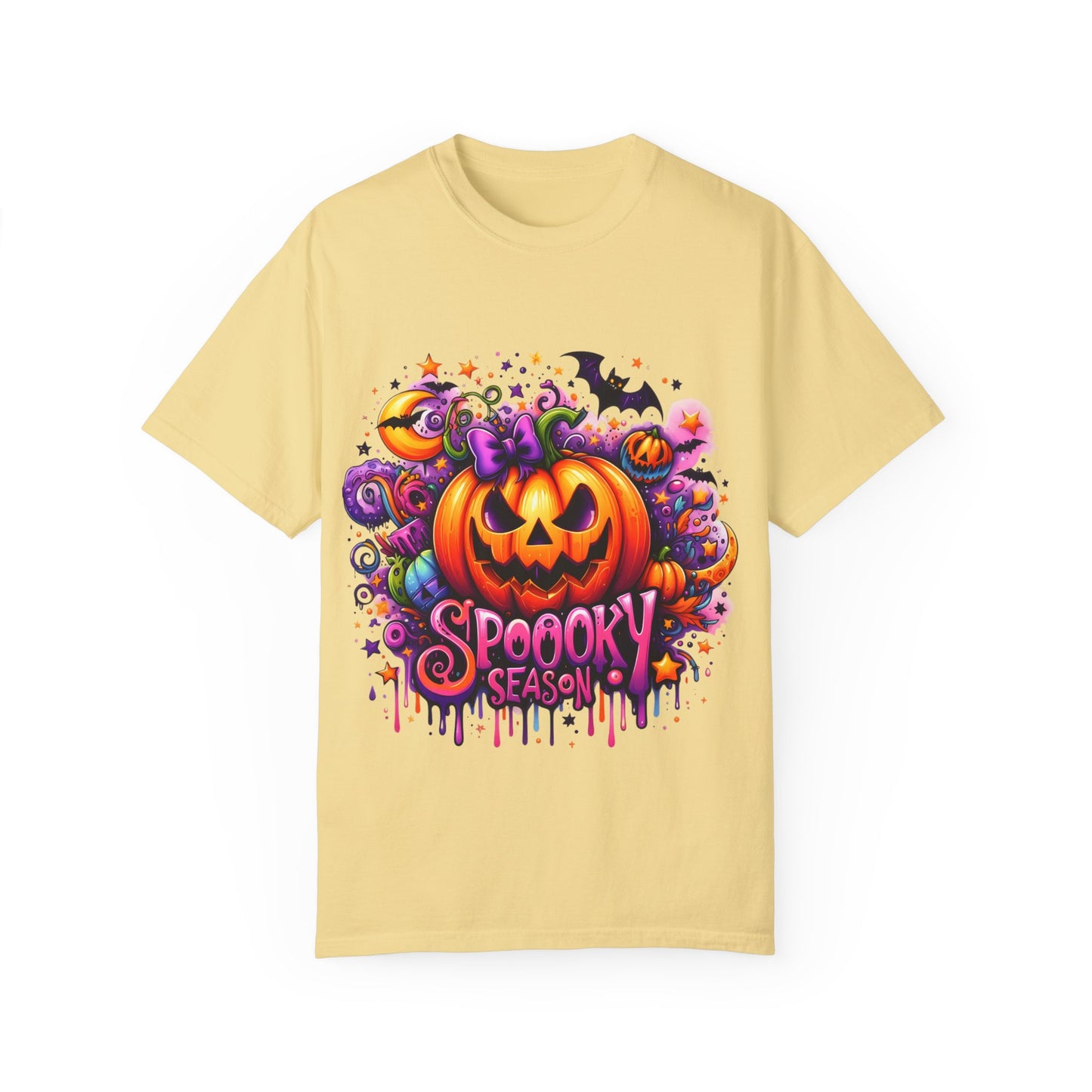 Spooky Season Unisex Garment-Dyed T-shirt