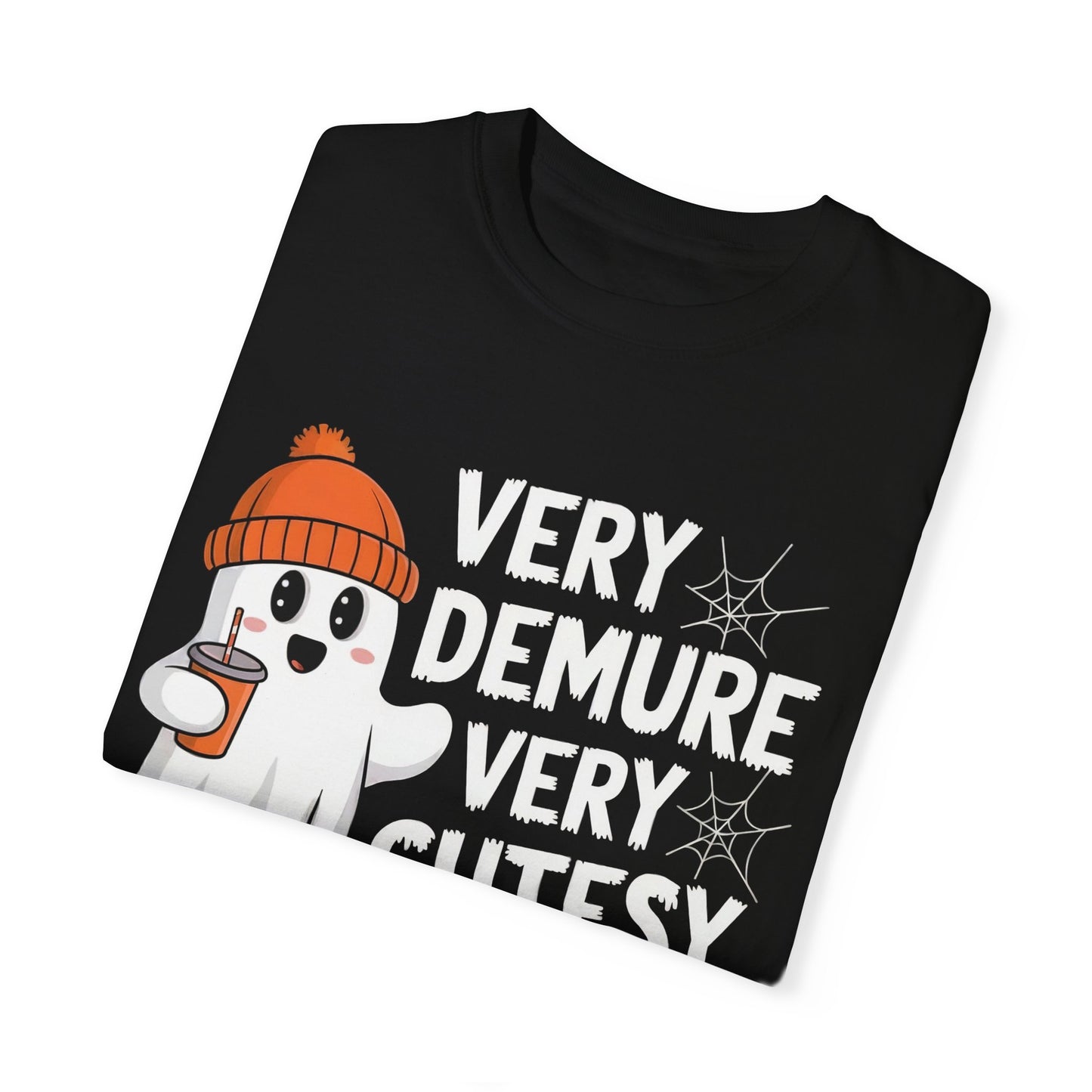 Very Demure Very Cutesy Very Spooky Unisex Garment-Dyed T-shirt