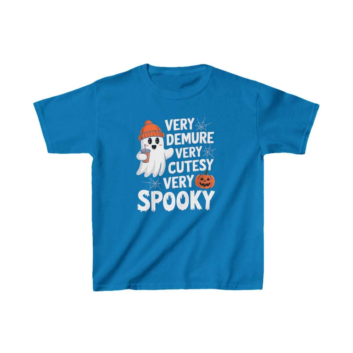 Very Demure Very Cutesy Very Spooky Kids Heavy Cotton™ Tee