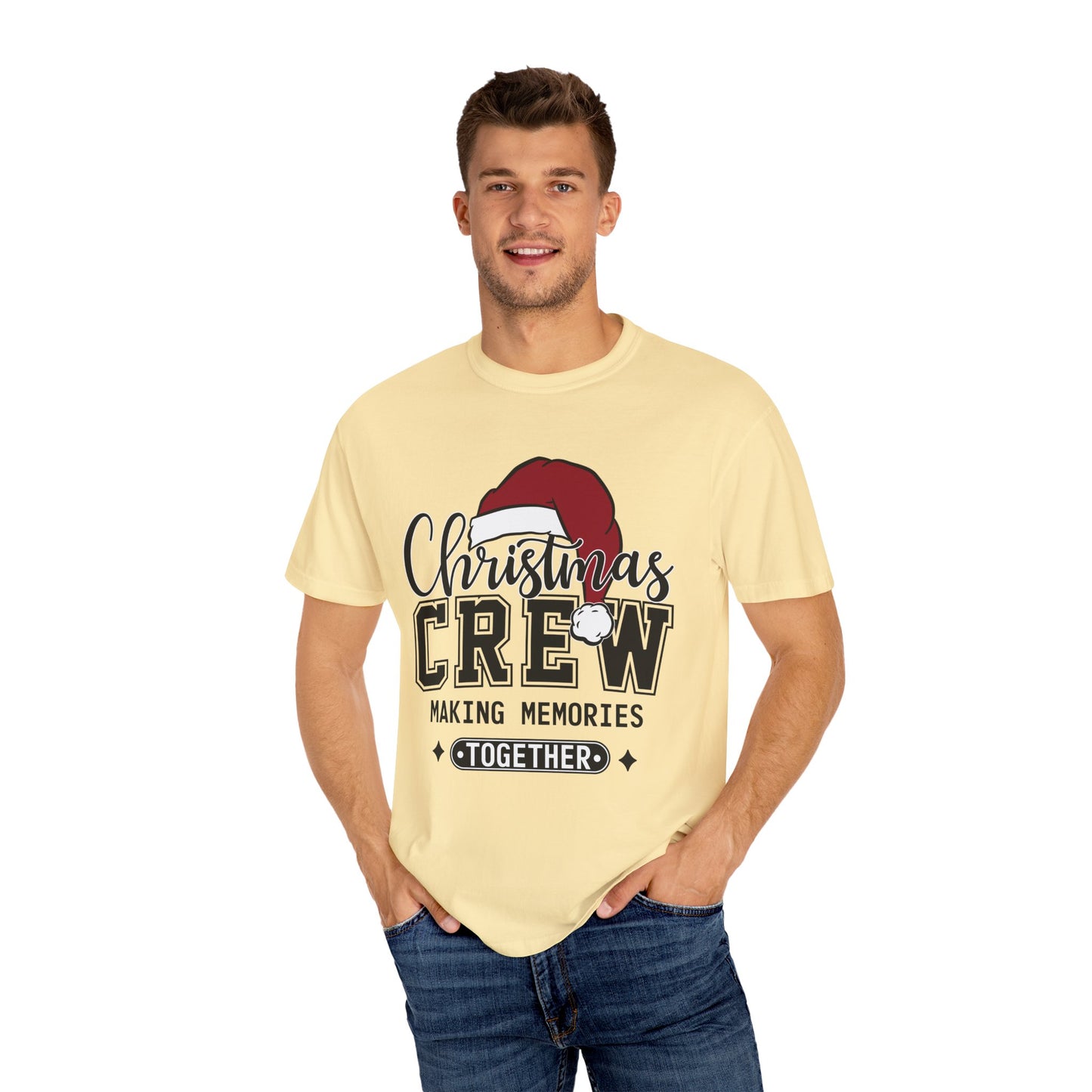 Christmas Crew Unisex Garment-Dyed T-shirt