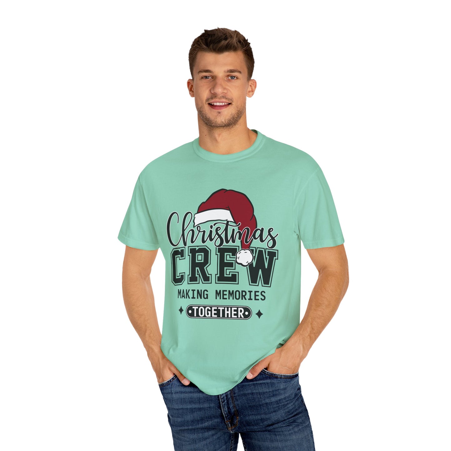 Christmas Crew Unisex Garment-Dyed T-shirt