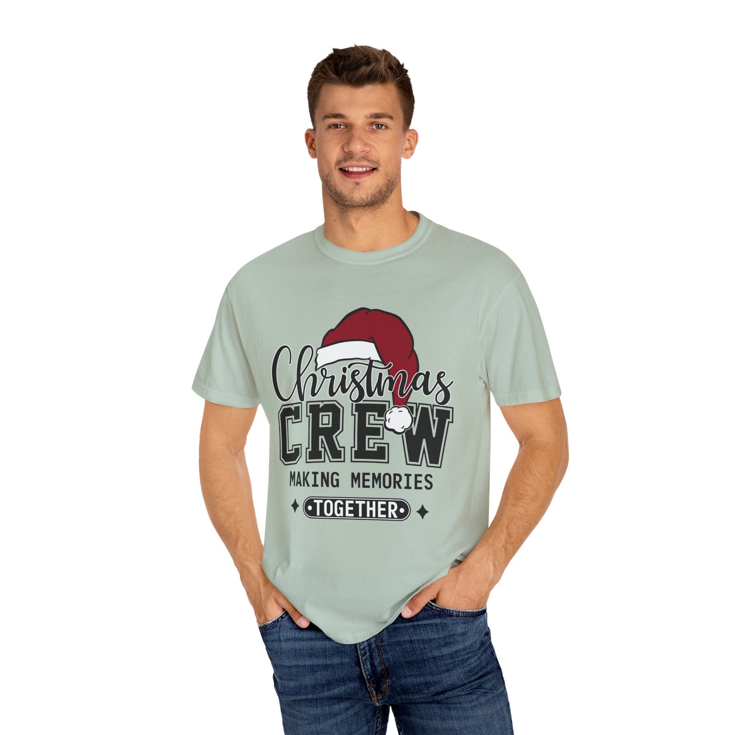 Christmas Crew Unisex Garment-Dyed T-shirt