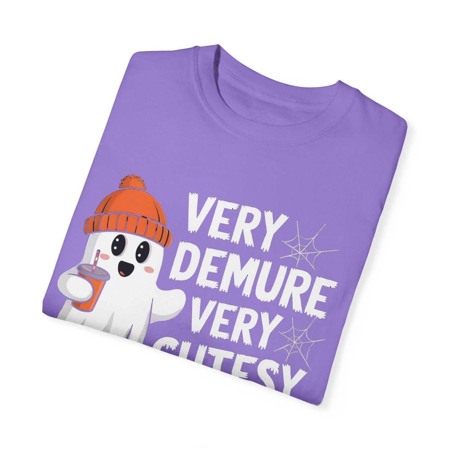 Very Demure Very Cutesy Very Spooky Unisex Garment-Dyed T-shirt