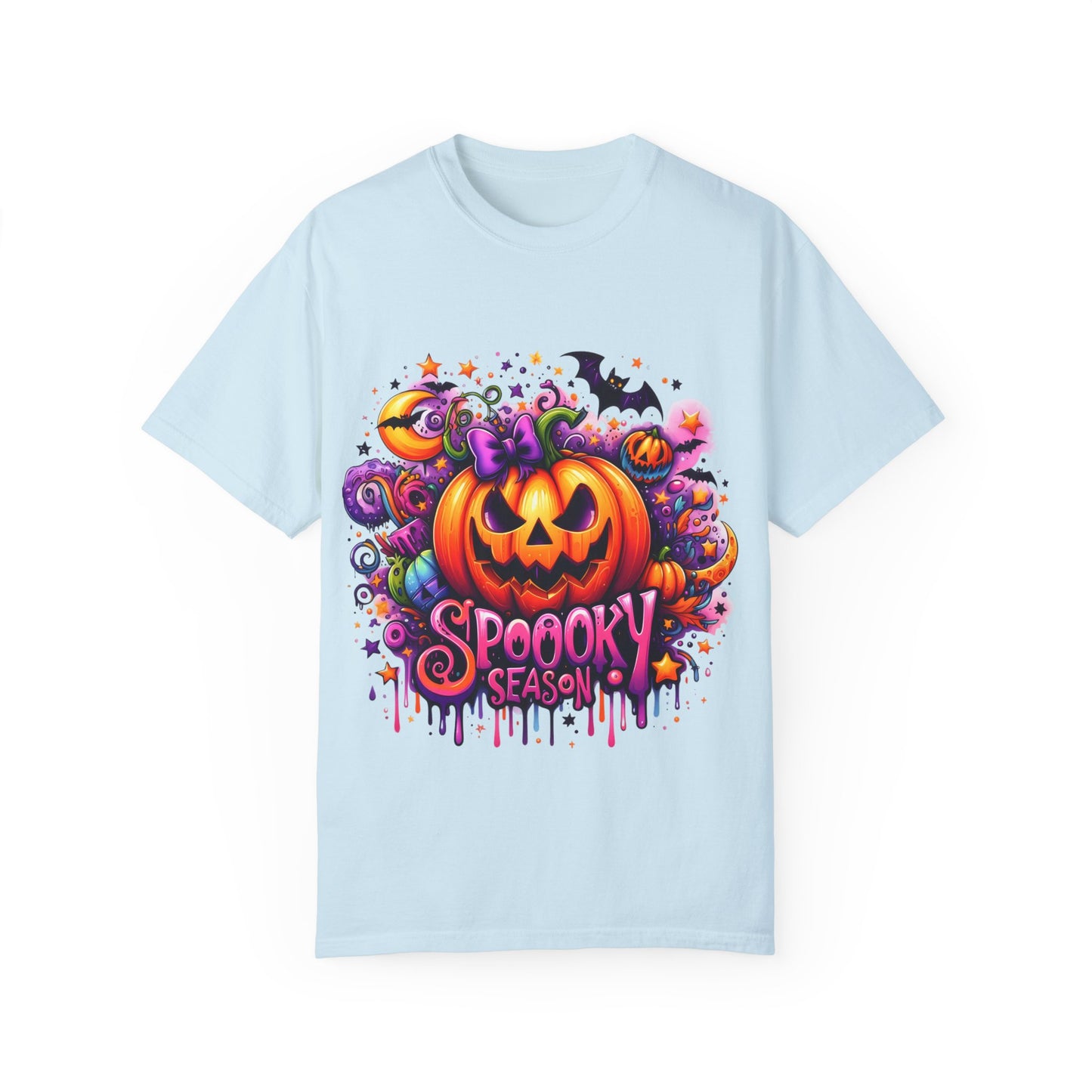 Spooky Season Unisex Garment-Dyed T-shirt