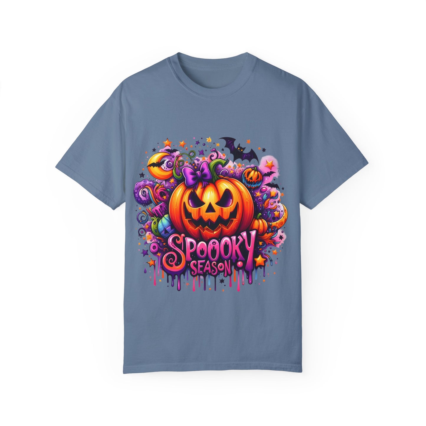 Spooky Season Unisex Garment-Dyed T-shirt