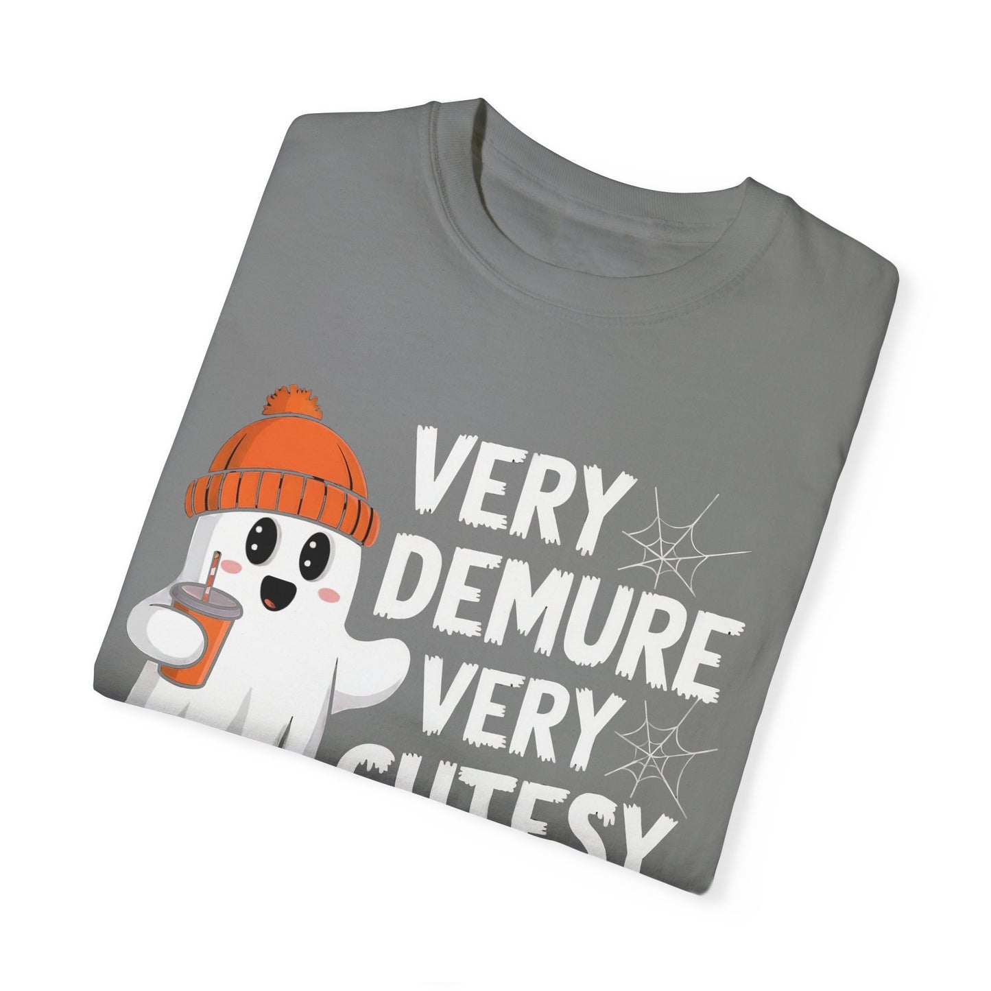 Very Demure Very Cutesy Very Spooky Unisex Garment-Dyed T-shirt