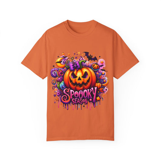 Spooky Season Unisex Garment-Dyed T-shirt