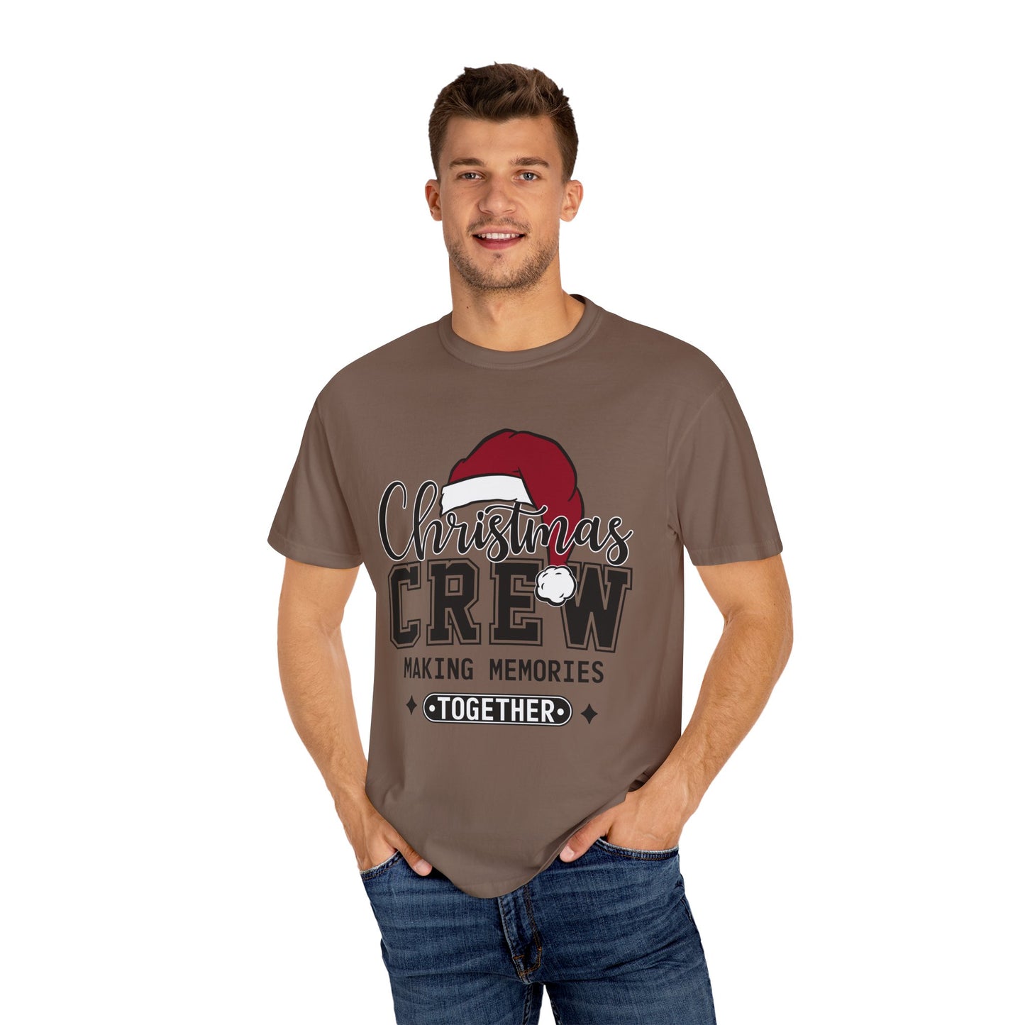 Christmas Crew Unisex Garment-Dyed T-shirt