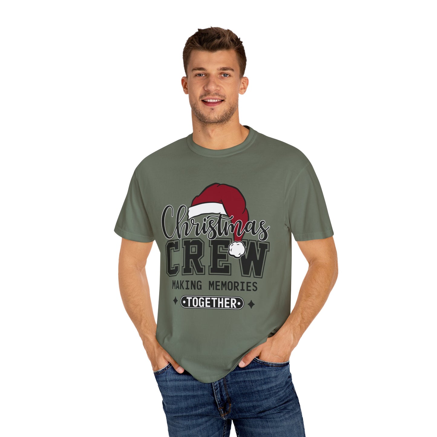 Christmas Crew Unisex Garment-Dyed T-shirt