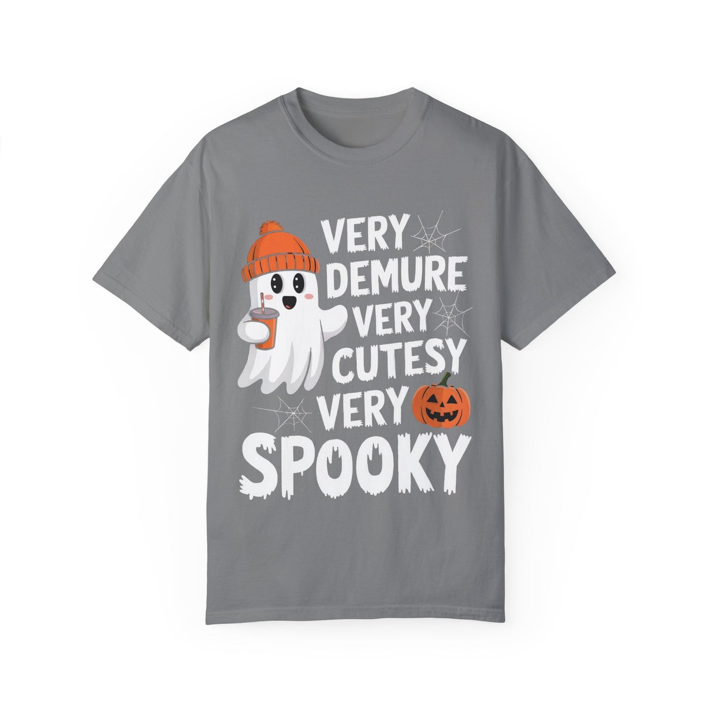 Very Demure Very Cutesy Very Spooky Unisex Garment-Dyed T-shirt