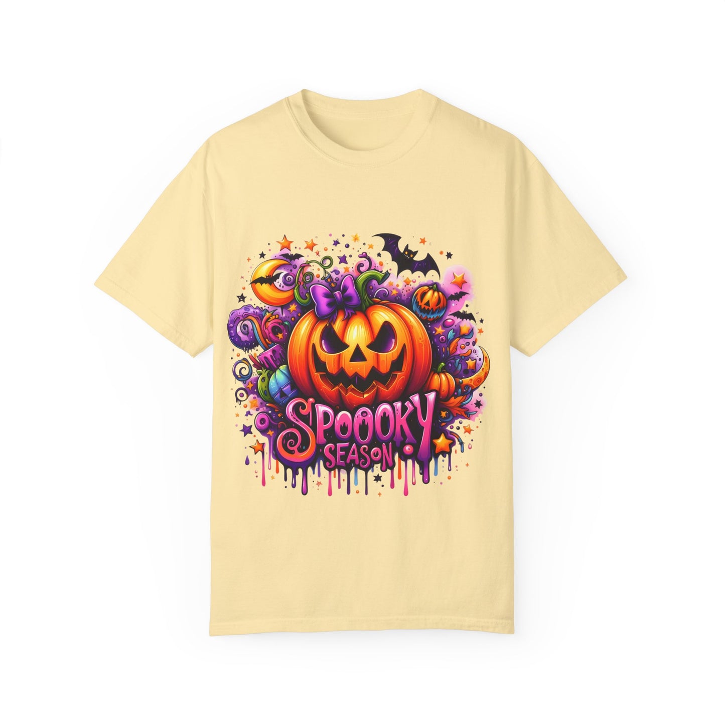 Spooky Season Unisex Garment-Dyed T-shirt