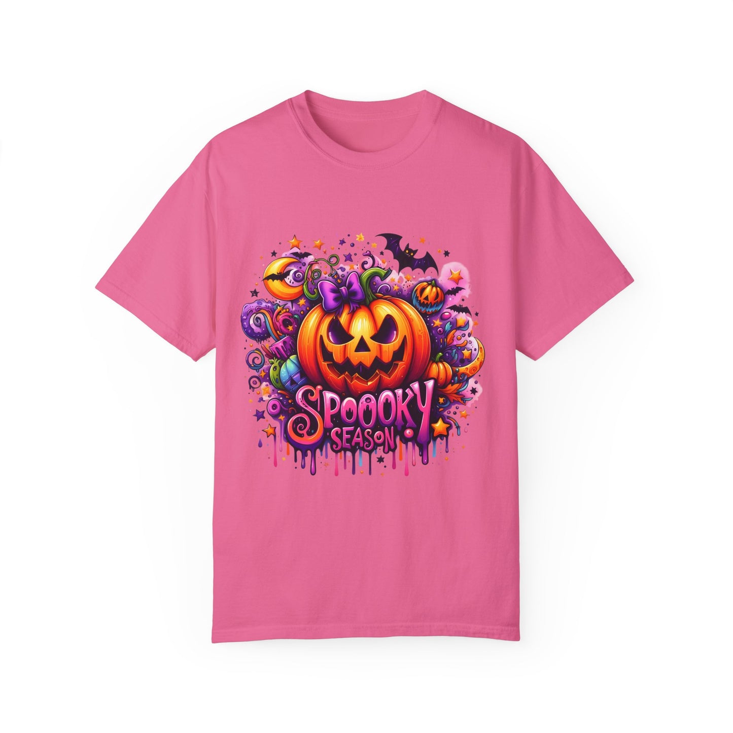 Spooky Season Unisex Garment-Dyed T-shirt