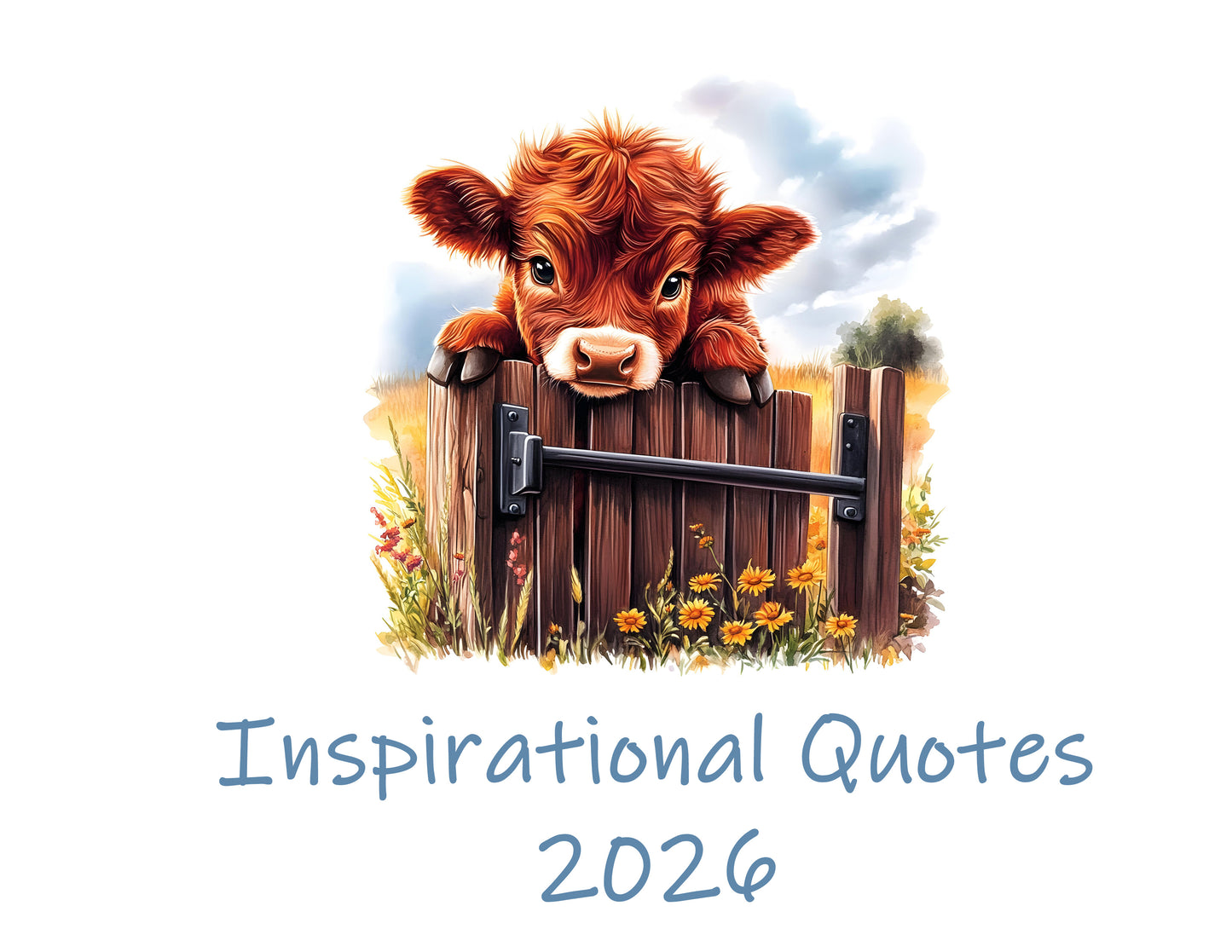 Highland Cows Inspirational B